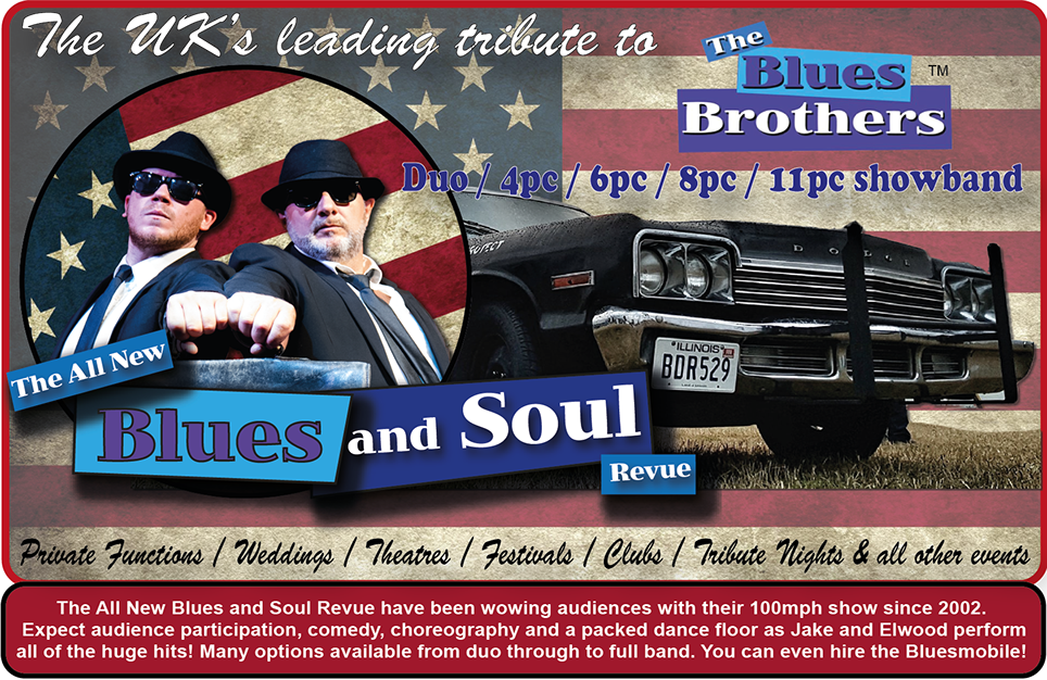 Promotional image for The All New Blues and Soul Revue